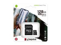 Tarjeta Kingston de Memoria Micro SD 128GB