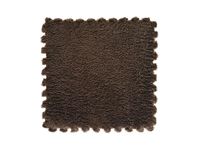 Set de Goma Eva tipo Felpa color Cafe 30x30 cm 9 unidades