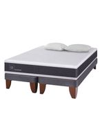 Cama Europea New Ortopedic 2 Plazas BD + Almohadas