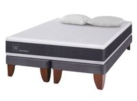 Cama Europea New Ortopedic King + Almohadas