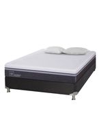 Box Spring Ortopedic Advance 2 Plazas Base Normal + Almohadas