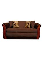 Sofá 3 Cuerpos Girona Tela/PU