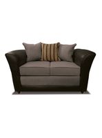 Sofá Minesota 2 Cuerpos Tela/Pu