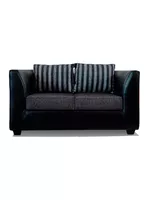 Sofá Valentino 2 Cuerpos Tela/PU