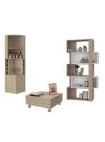 Mesa Centro + Bar + Biblioteca Cubo Beijing