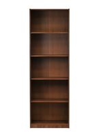Librero 6 Niveles 60 Nogal