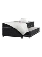 Cama Nido Apolo Black 1.5 Plazas + Textil Niño
