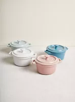 Set 4 Ollas Cerámica 13 cm