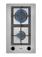 Cocina Encimera a Gas Modular 2 Quemadores EFX 30.1 2G AI AL CI Plata