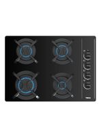 Cocina a Gas Cristal 4 Quemadores GBC 64003 KBN Negro