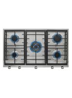 Encimera a Gas 5 Quemadores EX 90.1 5G AI AL DR CI Plata