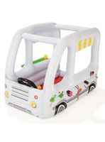 Piscina Camión de Helados Inflable con Pelotas