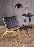 Sitial Austral Cuero Negro