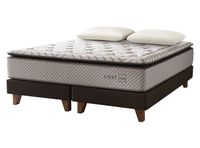 Box Spring Nest Super King + Almohadas Memory Max