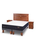 Cama Europea Premium King Milán + Set Muebles