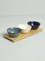 Set Cocktail 4 Piezas Redondo Azul