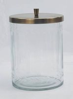 Canister con Tapa Bronce M