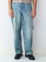 Jean Straight Fit Tiro Medio