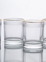 Set 4 Vasos Bajos Glam
