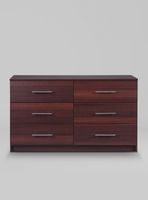 Cómoda Altair Wengue 6 Cajones