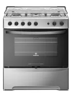 Cocina a Gas 5 Quemadores M 920 T Acero Inoxidable