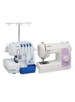 Máquina de Coser Overlock 3534 + Máquina de Coser BM3850