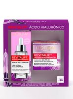 Set Tratamiento Crema Revitalift Ácido Hialurónico Día + Sérum