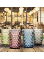 Set de 4 Vasos Color Murano Vicenza 350 ml