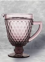 Jarro de Vidrio Murano Rosa 1L