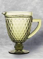 Jarro de Vidrio Murano Verde 1L