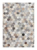 Alfombra Cuero Patch 160x230 cm