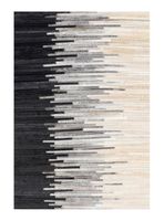 Alfombra 160x230 cm Cuero Patch Rústico