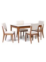 Comedor Addar + 4 Sillas Ella