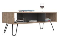 Mesa TuHome de Centro Vassel Miel Plomo TuHome