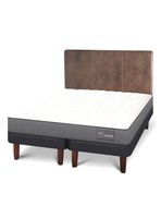 Cama Europea Anatomic King + Respaldo Baker