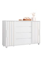 Cómoda Evidenza Light 2 Puertas 4 Cajones