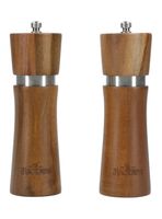 Set de 2 Pimientero/Salero Acacia 16.5 cm