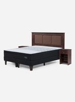 Cama Europea Tempo King + Set Muebles Rachel