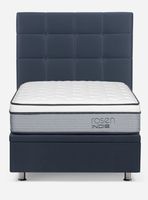 Boxet Indie 1.5 Plazas + Respaldo Issey Azul