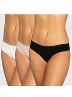 Pack Palmers 3 Colaless Algodón Colores Neutros