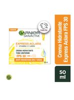 Crema Garnier Skin Active Express Aclara SPF 30 Anti-Manchas 50 ml Garnier