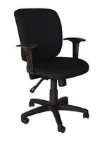 Silla Oficina Sicronica Tela Basflex