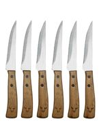 Set Wayu 6 Cuchillos Prm Parrila BBQ