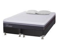 Box Spring Ortopedic Advance B5 King + Almohadas