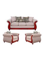 Juego de Living Manhattan Sofá 3C + 2 Sillones 1C Stylo