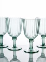 Set 4 Copas Acrílico Verde 480 ml
