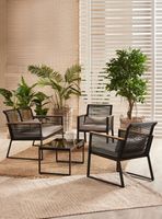 Juego de Terraza Caño Colón 2 Cuerpos + Sillones + Mesa