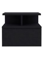 Velador Flotante Dreams 1 Cajón Wengue