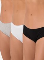 Tripack Pantaleta Color Básico Seamless