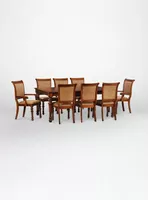 Juego de Comedor Extensible New Carrera 6 Sillas + 2 Sitiales CIC